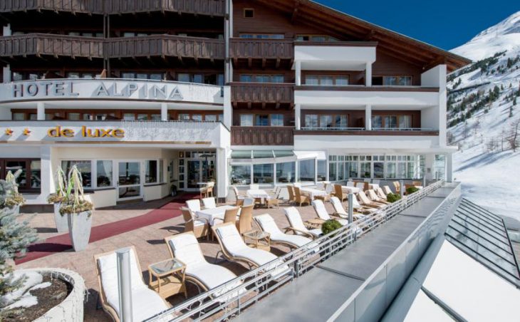 Hotel Alpina Deluxe Resort, Obergurgl, Terrace